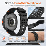 Confezione da 5 cinturini per orologio in silicone con fibbia a scala xDfind, For Galaxy Watch8 / 8 Classic