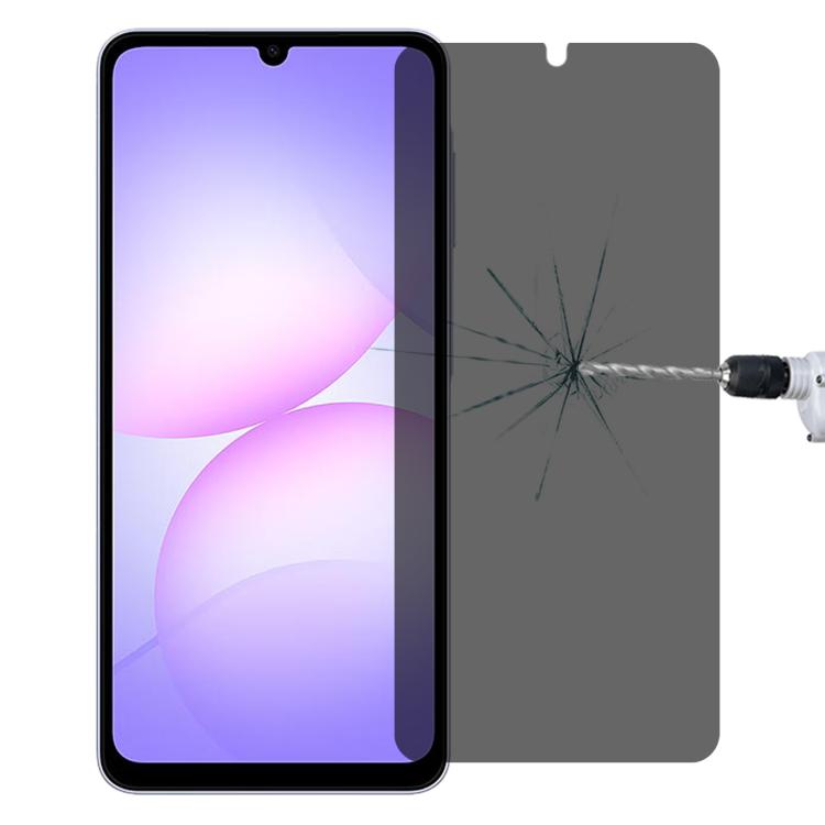 Pellicola in vetro temperato anti-spia ad alta trasparenza e copertura completa., For Galaxy A07 4G
