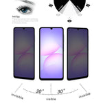 25 pezzi di pellicola in vetro temperato anti-spia ad alta trasparenza a copertura totale, For Galaxy A07 4G