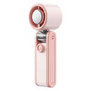 Y30 Portable Mini Tri-Fold Handheld Digital Display Cooling Fan