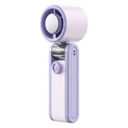 Y30 Portable Mini Tri-Fold Handheld Digital Display Cooling Fan