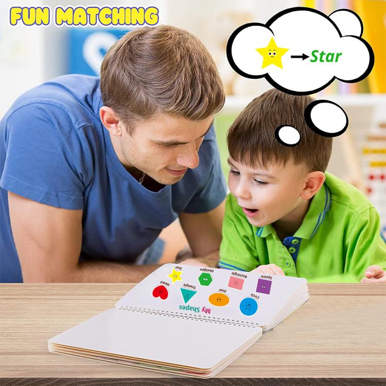 Libro interattivo Montessori per l'educazione prescolare dei bambini