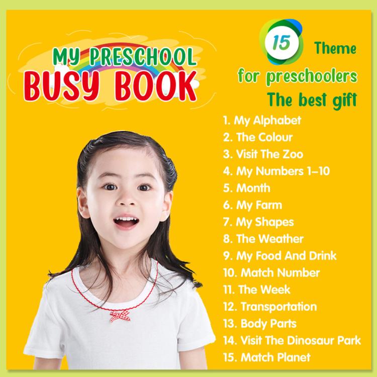 Libro interattivo Montessori per l'educazione prescolare dei bambini