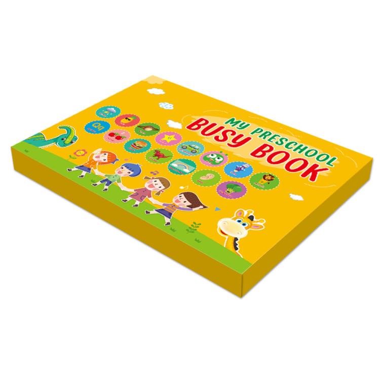 Libro interattivo Montessori per l'educazione prescolare dei bambini