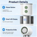 Y41 199 Level Mini Foldable Adjustable Handheld Cooling Fan