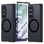 Custodia magnetica integrata con finitura opaca effetto pelle., For Galaxy Z Fold7 5G