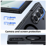 Custodia magnetica integrata con finitura opaca effetto pelle., For Galaxy Z Fold7 5G