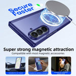 Custodia magnetica integrata con finitura opaca effetto pelle., For Galaxy Z Fold7 5G