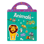 Adesivi impermeabili e riutilizzabili fai-da-te per l'educazione prescolare dei bambini, Animals T01, Traffic T02, Dinosaur T03, Space T04, Body T05, Ocean T06, Princess T07, Insect T08, Farm T09, Four Seasons T10, Easter T13                           ...