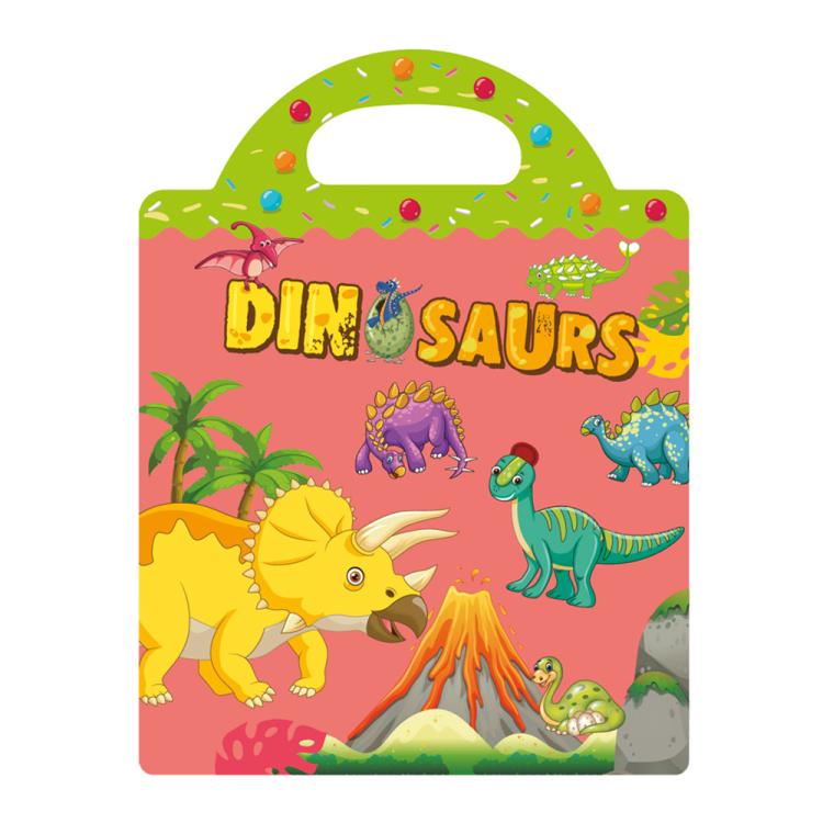 Adesivi impermeabili e riutilizzabili fai-da-te per l'educazione prescolare dei bambini, Animals T01, Traffic T02, Dinosaur T03, Space T04, Body T05, Ocean T06, Princess T07, Insect T08, Farm T09, Four Seasons T10, Easter T13                           ...