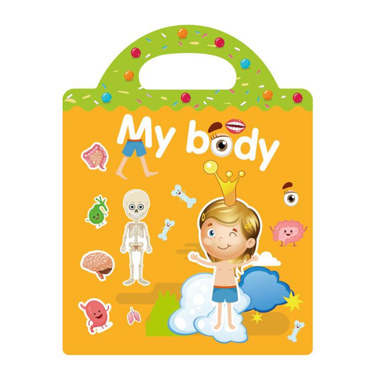 Adesivi impermeabili e riutilizzabili fai-da-te per l'educazione prescolare dei bambini, Animals T01, Traffic T02, Dinosaur T03, Space T04, Body T05, Ocean T06, Princess T07, Insect T08, Farm T09, Four Seasons T10, Easter T13                           ...