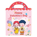 Adesivi impermeabili e riutilizzabili fai-da-te per l'educazione prescolare dei bambini, Animals T01, Traffic T02, Dinosaur T03, Space T04, Body T05, Ocean T06, Princess T07, Insect T08, Farm T09, Four Seasons T10, Easter T13                           ...