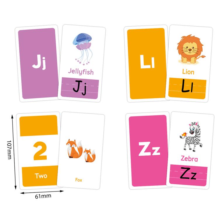 58 carte / Set Montessori per bambini piccoli, schede didattiche per l'apprendimento precoce, K01, K02, K03, K06, K07, K08, K09