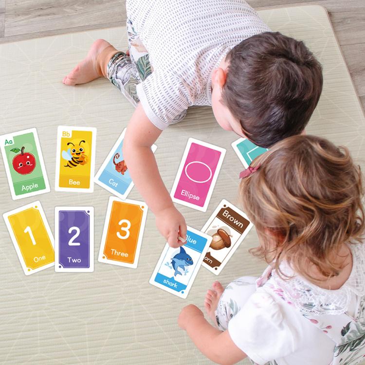 58 carte / Set Montessori per bambini piccoli, schede didattiche per l'apprendimento precoce, K01, K02, K03, K06, K07, K08, K09
