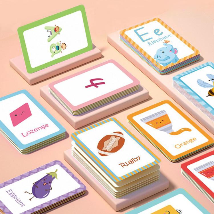 58 carte / Set Montessori per bambini piccoli, schede didattiche per l'apprendimento precoce, K01, K02, K03, K06, K07, K08, K09