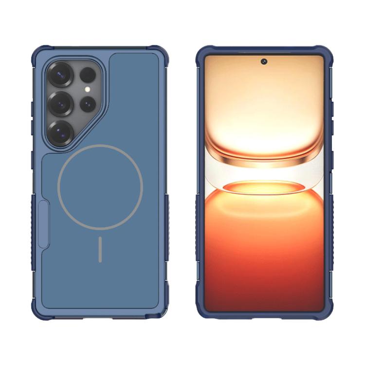 Custodia per telefono MagSafe in TPU + PC antiurto e dissipazione del calore., For Galaxy S26+ 5G, For Galaxy S26 Ultra 5G, For Galaxy S26 5G, For Galaxy S25 5G, For Galaxy S25+ 5G, For Galaxy S25 Ultra 5G