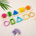 Gioco di pesca magnetico in legno per bambini, giocattolo educativo per l'apprendimento precoce e l'abbinamento di forme., 5 Shape, 4 Shape with Fishing, 6 Shape with Fishing, Butterfly