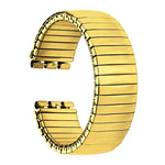 Cinturino per orologio xDfind trapezoidale in acciaio inossidabile con molla elastica, For Swatch 17mm