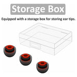 Kit di 4 inserti auricolari in silicone di ricambio XDcase, taglie S/M/M/L, 4PCS S/M/M/L Size