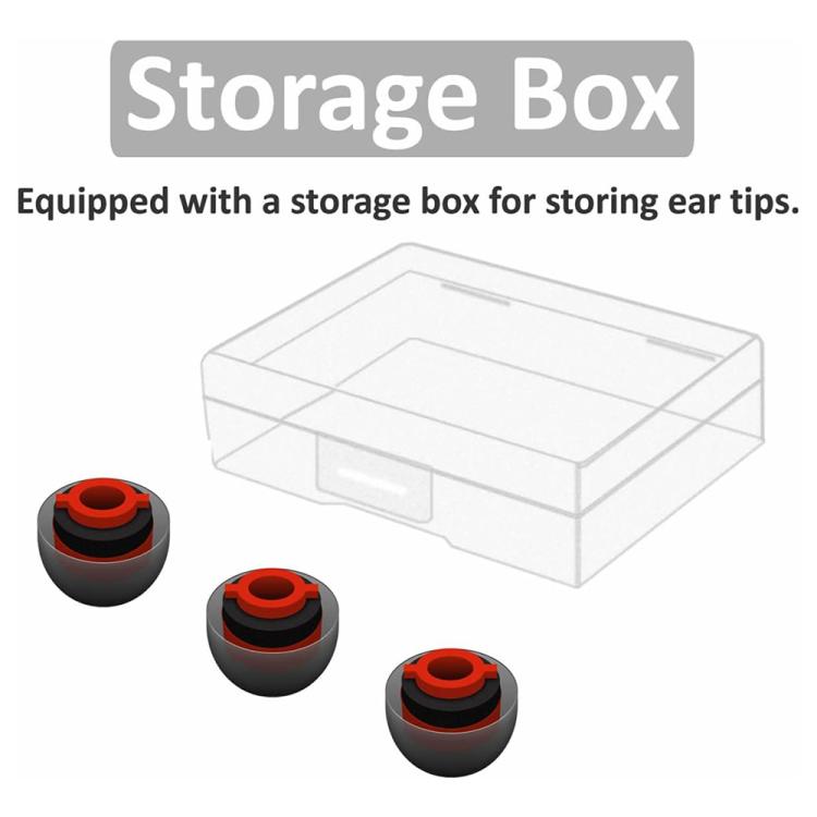 Kit di 4 inserti auricolari in silicone di ricambio XDcase, taglie S/M/M/L, 4PCS S/M/M/L Size