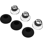 XDcase Set di 6 inserti auricolari in TPU di ricambio e kit di spugnette, taglie S/M/L, S/M/L Size