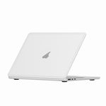 Custodia protettiva per laptop con bordo in PC dalla texture opaca cristallina, For MacBook Air 15.3 inch A2941 2023, For MacBook Air 13.6 inch A2681 2022