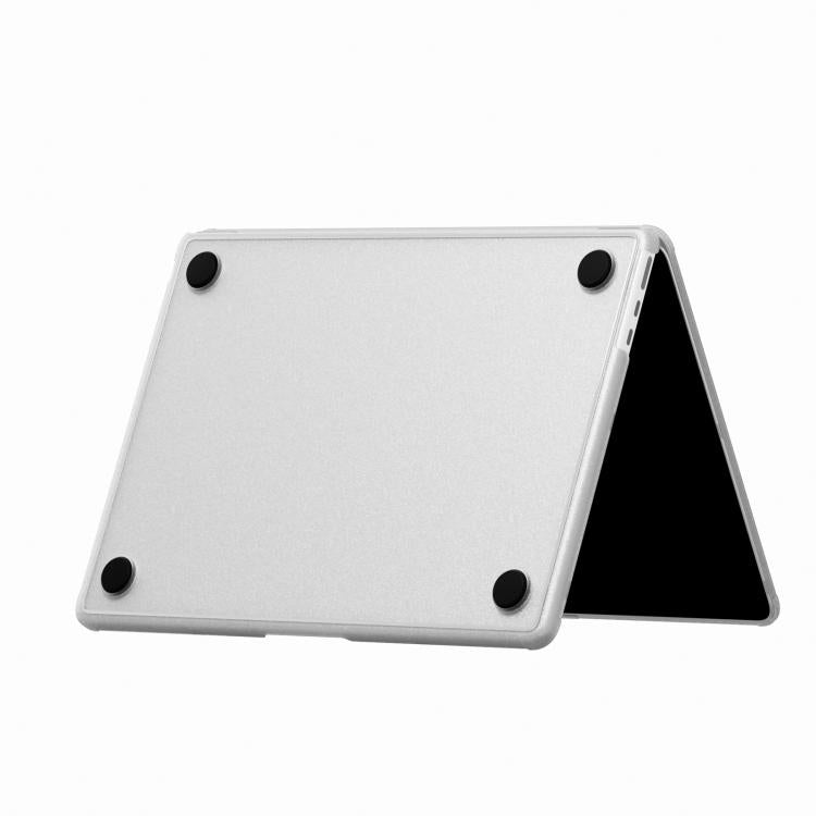 Custodia protettiva per laptop con bordo in PC dalla texture opaca cristallina, For MacBook Air 15.3 inch A2941 2023, For MacBook Air 13.6 inch A2681 2022