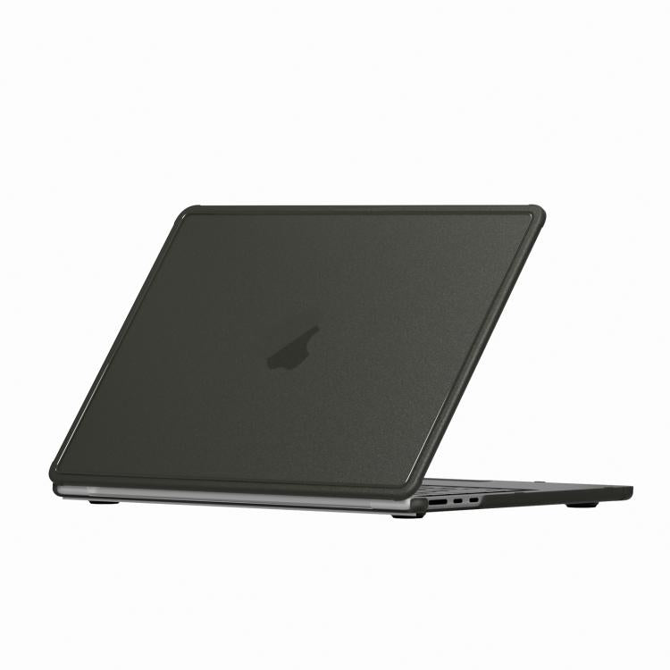 Custodia protettiva per laptop con bordo in PC dalla texture opaca cristallina, For MacBook Air 15.3 inch A2941 2023, For MacBook Air 13.6 inch A2681 2022