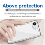 WANLONFENG - Custodia per telefono in TPU acrilico con pulsanti galvanizzati e protezione per lo schermo, For iPhone 17e / 16e, For iPhone 17 Pro Max, For iPhone 17 Pro, For iPhone 17, For iPhone Air, For iPhone 16 Pro Max, For iPhone 16 Pro           ...
