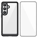 WANLONFENG - Custodia per telefono in TPU acrilico con pulsanti galvanizzati e protezione per lo schermo, For Galaxy S26 FE 5G, For Galaxy S26+ 5G, For Galaxy S26 Ultra 5G, For Galaxy S26 5G, For Galaxy A57 5G, For Galaxy A37 5G, For Galaxy A27 5G     ...