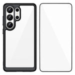 WANLONFENG - Custodia per telefono in TPU acrilico con pulsanti galvanizzati e protezione per lo schermo, For Galaxy S26 FE 5G, For Galaxy S26+ 5G, For Galaxy S26 Ultra 5G, For Galaxy S26 5G, For Galaxy A57 5G, For Galaxy A37 5G, For Galaxy A27 5G     ...