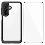 WANLONFENG - Custodia per telefono in TPU acrilico con pulsanti galvanizzati e protezione per lo schermo, For Galaxy S26 FE 5G, For Galaxy S26+ 5G, For Galaxy S26 Ultra 5G, For Galaxy S26 5G, For Galaxy A57 5G, For Galaxy A37 5G, For Galaxy A27 5G     ...