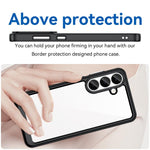WANLONFENG - Custodia per telefono in TPU acrilico con pulsanti galvanizzati e protezione per lo schermo, For Galaxy S26 FE 5G, For Galaxy S26+ 5G, For Galaxy S26 Ultra 5G, For Galaxy S26 5G, For Galaxy A57 5G, For Galaxy A37 5G, For Galaxy A27 5G     ...