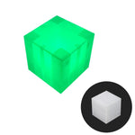 Cubo magnetico da 2,5 cm, blocchi da costruzione, luci notturne a LED, giocattolo decorativo.