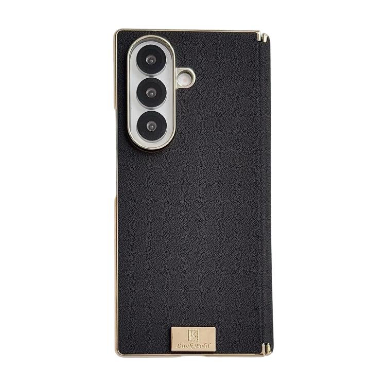 Custodia per telefono in PU con design supercar a doppio asse galvanizzato, For Galaxy Z Fold8 Ultra 5G, For Galaxy Z Fold7, For Galaxy Z Fold6, For Galaxy Z Fold5