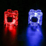 Blocchi da costruzione rotondi 2x2 con luci LED e accessori, giocattolo educativo fai da te