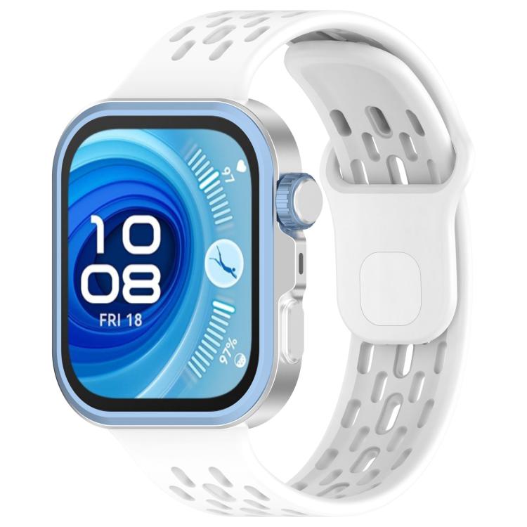 Cinturino per orologio in TPU traspirante con motivo a nido d'ape., For Huawei Watch Fit5 / Fit5 Pro / Fit4
