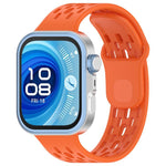 Cinturino per orologio in TPU traspirante con motivo a nido d'ape., For Huawei Watch Fit5 / Fit5 Pro / Fit4