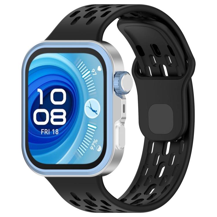 Cinturino per orologio in TPU traspirante con motivo a nido d'ape., For Huawei Watch Fit5 / Fit5 Pro / Fit4