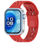Cinturino per orologio in TPU traspirante con motivo a nido d'ape., For Huawei Watch Fit5 / Fit5 Pro / Fit4