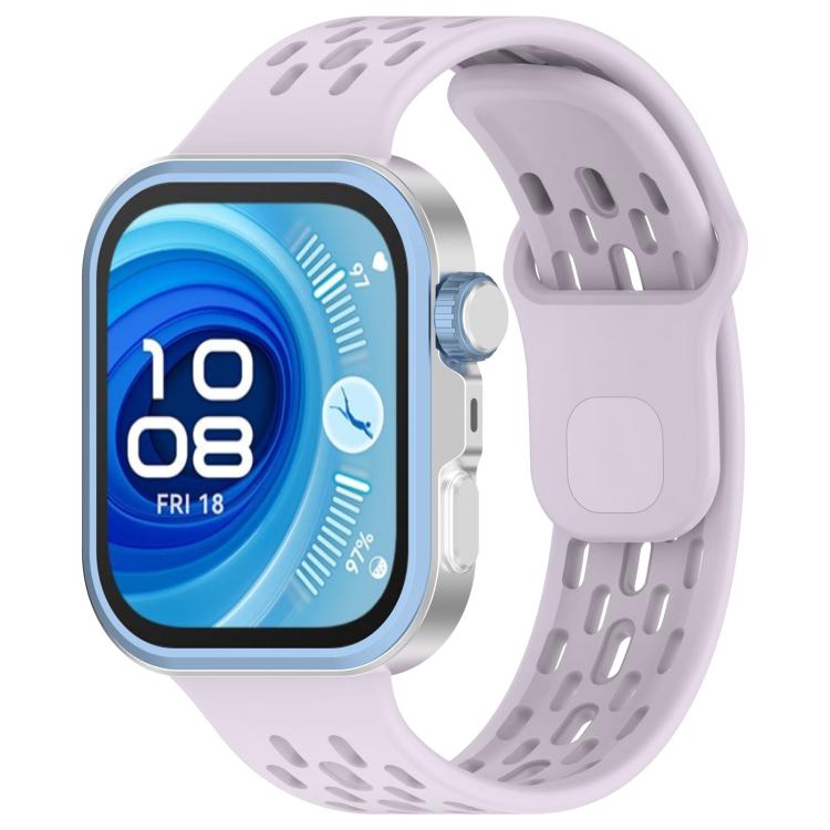 Cinturino per orologio in TPU traspirante con motivo a nido d'ape., For Huawei Watch Fit5 / Fit5 Pro / Fit4