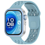 Cinturino per orologio in TPU traspirante con motivo a nido d'ape., For Huawei Watch Fit5 / Fit5 Pro / Fit4