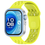 Cinturino per orologio in TPU traspirante con motivo a nido d'ape., For Huawei Watch Fit5 / Fit5 Pro / Fit4