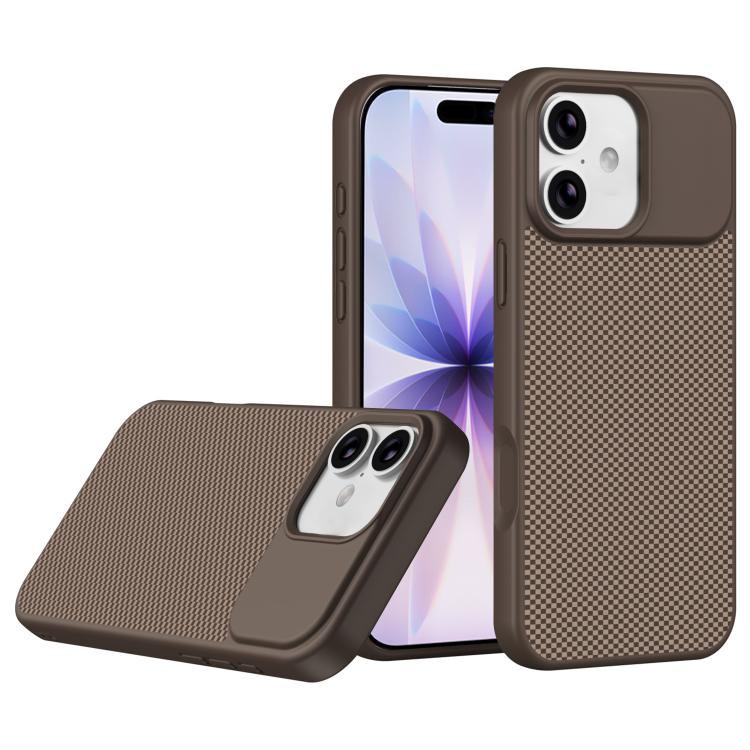 Custodia per telefono magnetica antiurto in TPU con texture effetto fibra di carbonio e bordi morbidi in TPU., For iPhone 17 Pro Max, For iPhone 17 Pro, For iPhone 17, For iPhone 16 Pro Max