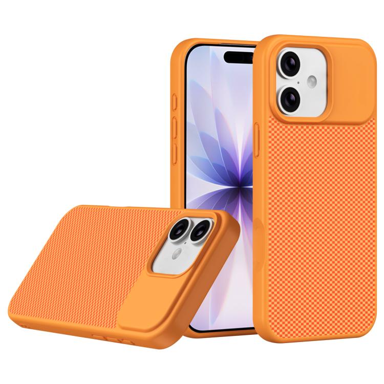 Custodia per telefono magnetica antiurto in TPU con texture effetto fibra di carbonio e bordi morbidi in TPU., For iPhone 17 Pro Max, For iPhone 17 Pro, For iPhone 17, For iPhone 16 Pro Max
