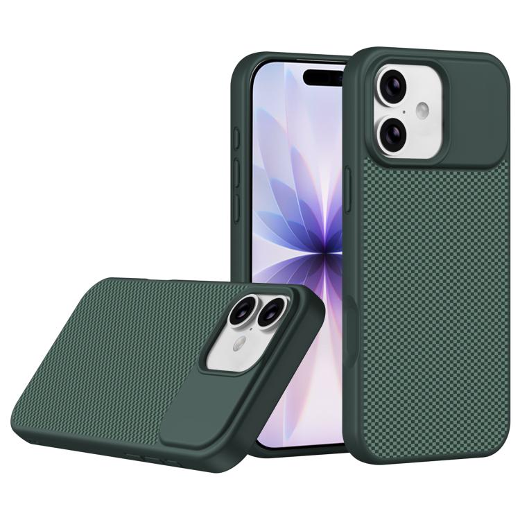 Custodia per telefono magnetica antiurto in TPU con texture effetto fibra di carbonio e bordi morbidi in TPU., For iPhone 17 Pro Max, For iPhone 17 Pro, For iPhone 17, For iPhone 16 Pro Max