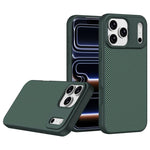 Custodia per telefono magnetica antiurto in TPU con texture effetto fibra di carbonio e bordi morbidi in TPU., For iPhone 17 Pro Max, For iPhone 17 Pro, For iPhone 17, For iPhone 16 Pro Max