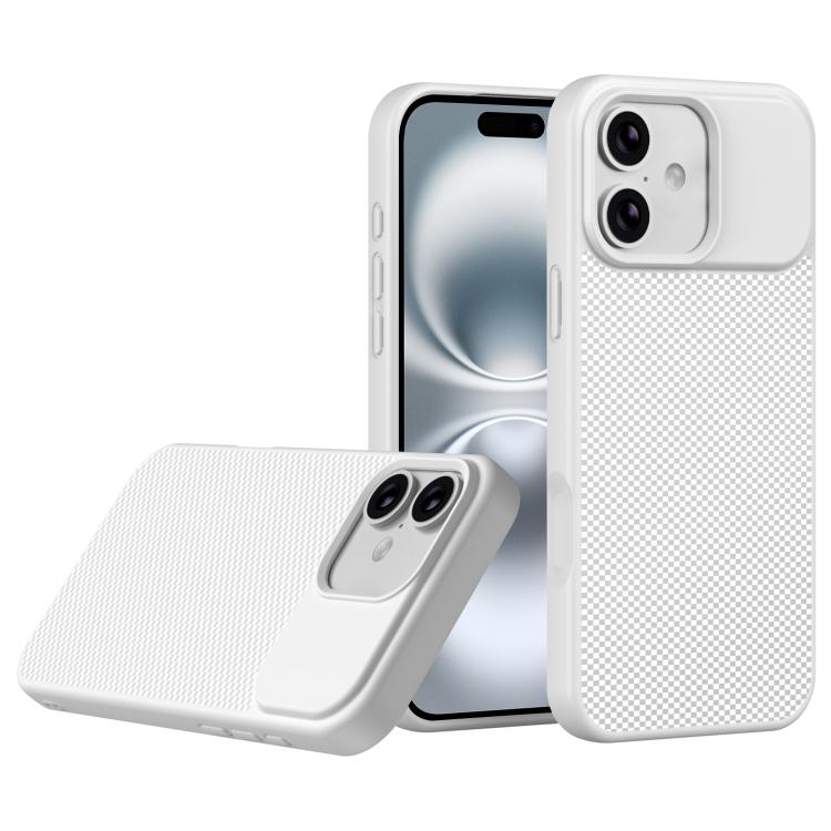 Custodia per telefono magnetica antiurto in TPU con texture effetto fibra di carbonio e bordi morbidi in TPU., For iPhone 16 Pro, For iPhone 16