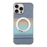 Custodia magnetica per telefono senza cornice in Kevlar galvanizzato con rotazione a 360 gradi., For iPhone 16 Pro, For iPhone 16, For iPhone 15 Pro Max, For iPhone 15 Pro
