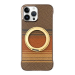 Custodia magnetica per telefono senza cornice in Kevlar galvanizzato con rotazione a 360 gradi., For iPhone 15, For iPhone 14, For iPhone 14 Pro, For iPhone 14 Pro Max